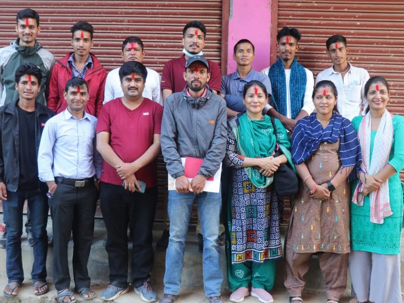 प्रेस सेन्टर नेपालको सानीभेरी गाउँपालिका स्तरीय समिति